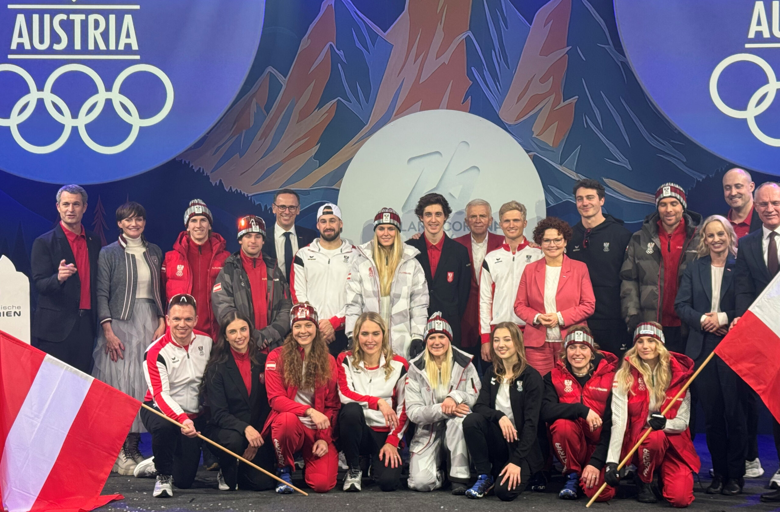 ÖOC Farewell Feier für die olympischen Winterspiele 2026